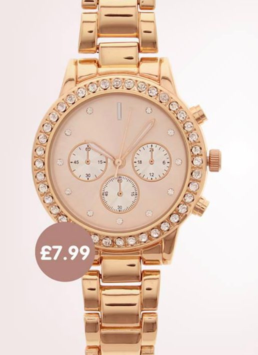  Home Bargains is selling a rose gold watch for just £7.99