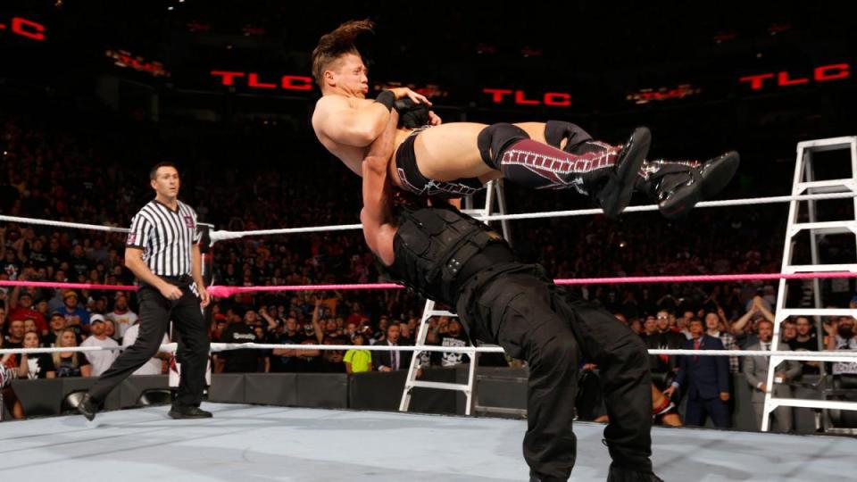  Many fans feared for Kurt Angles safety in the TLC main event