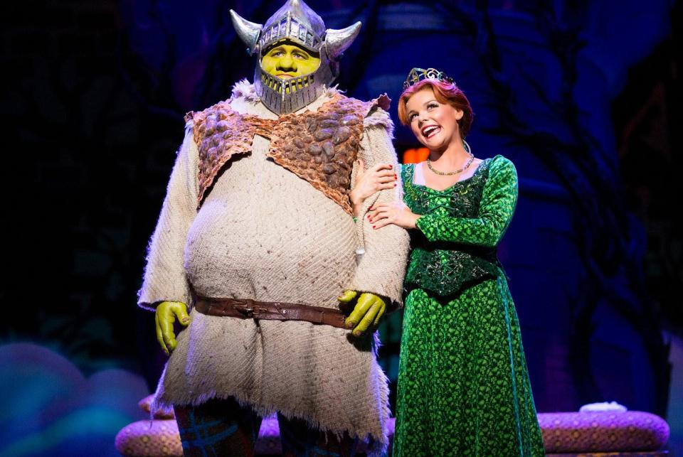  The Corrie star has also played Princess Fiona in Shrek The Musical