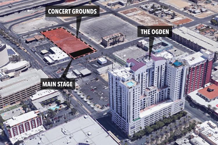  Las Vegas gunman Stephen Paddock may have tried to book a room at the Ogden hotel during the Life is Beautiful festival