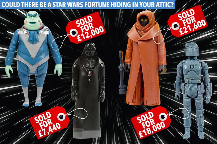  Some vintage Star Wars toys have sold for THOUSANDS