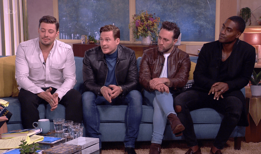  The boyband Blue spoke about their bankruptcy on This Morning