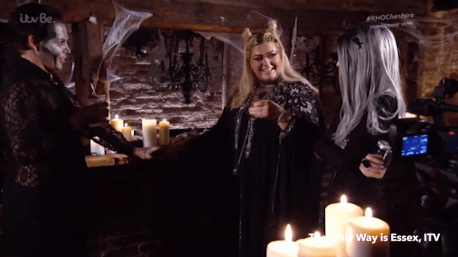  Towie's Gemma Collins asked her spirit friend to predict the future in tonight's episode