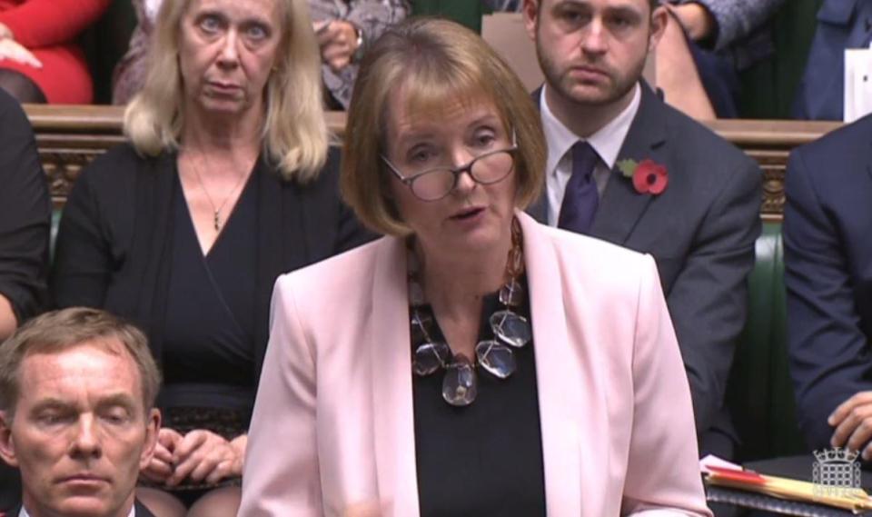  The urgent question was tabled by Harriet Harman, who said 'no one should have to work in the toxic atmosphere of sleazy, sexist or homophobic banter'