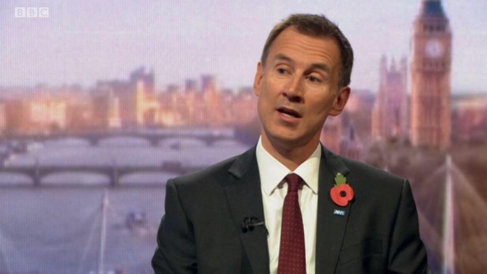 Jeremy Hunt revealed the Cabinet Office will launch an investigation