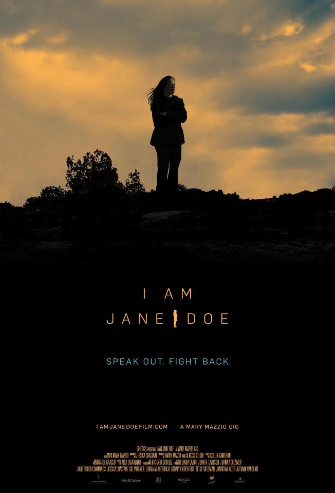  The documentary film I Am Jane Doe is available to watch now on Netflix, or you can buy it on DVD