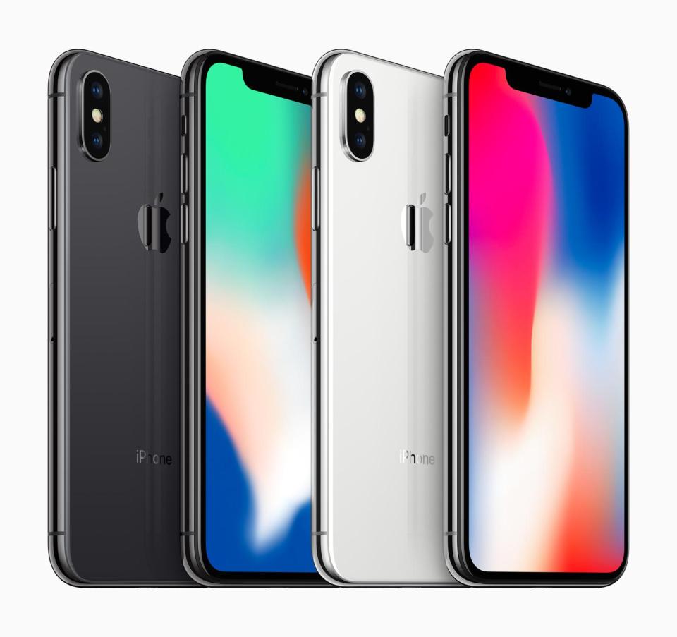  The iPhone X costs around £1,000