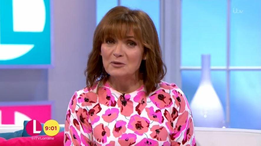  Lorraine Kelly's show discussed last night's epic night of TV