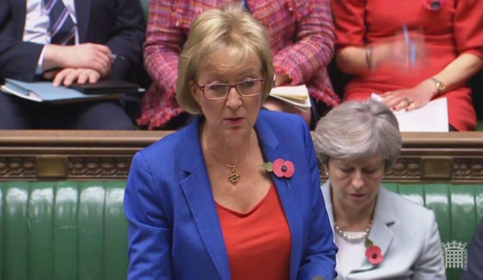  House of Commons Andrea Leadsom said they are 'urgently investigating' the issue