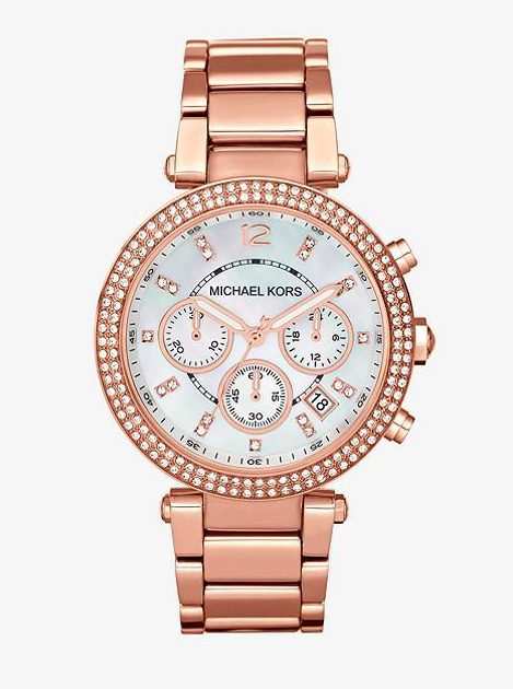  It is very similar to the Michael Kors Parker watch, which is priced at £279