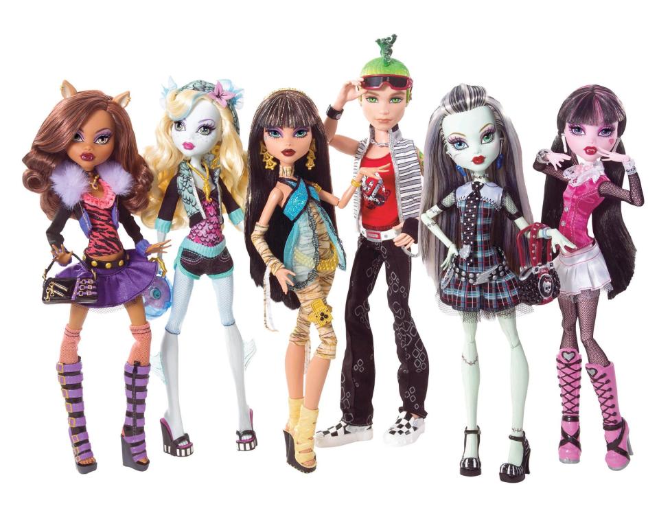  Bratz dolls became popular in the early Noughties and spawned a spin-off TV show and film