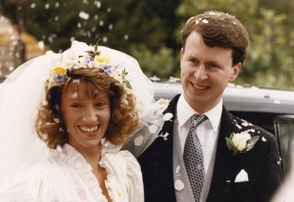  Terry Holdforth, the Duchess of York's butler, at his wedding to Mandy