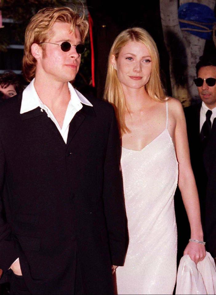  Gwyneth's then boyfriend Brad Pitt angrily confronted the movie mogul and told him not to touch her again