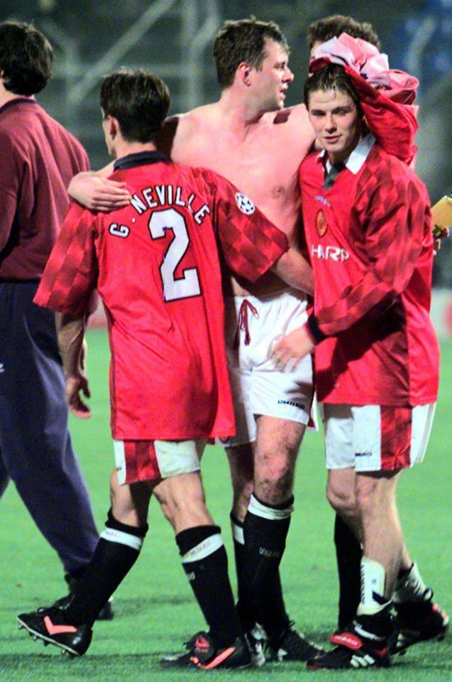  Gary Pallister remembers a young David Beckham getting embarrassed by Liverpool fans