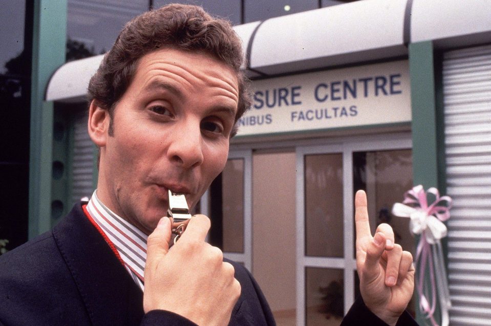  He played incompetent leisure centre manager Gordon Brittas