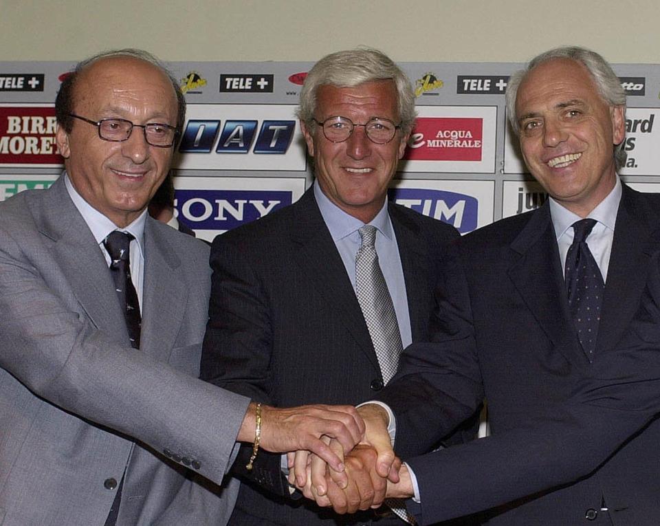  Juventus brought back Marcello Lippi after sacking Carlo Ancelotti in 2001