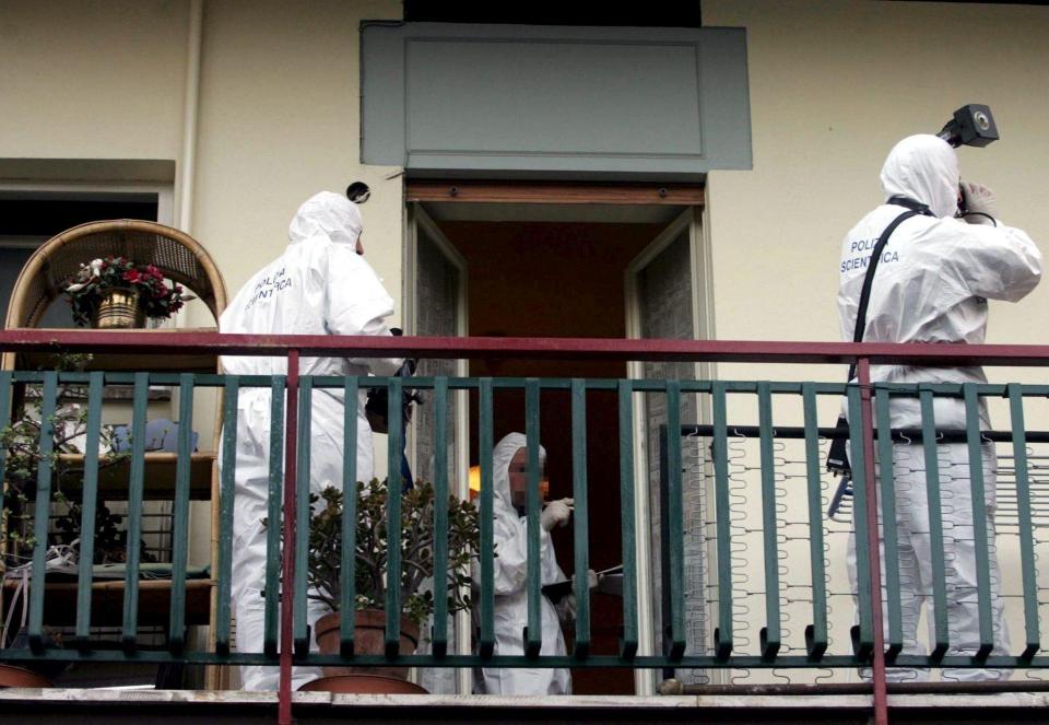  Italian forensic experts examine Osman’s Rome hideout