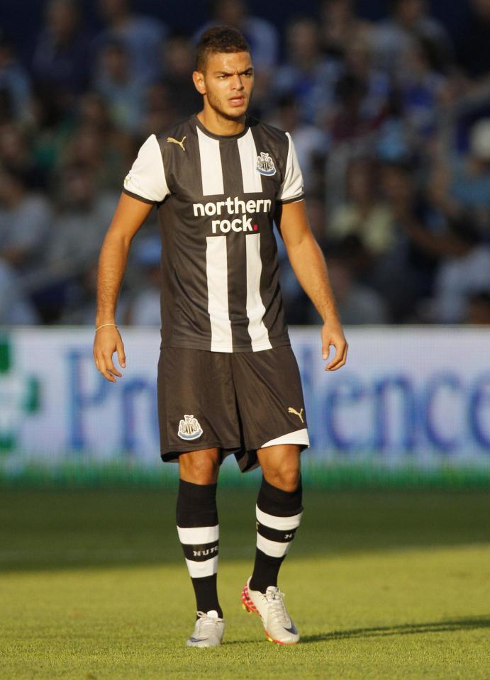  Could Hatem Ben Arfa be pulling on the black and white stripes of Newcastle once again?