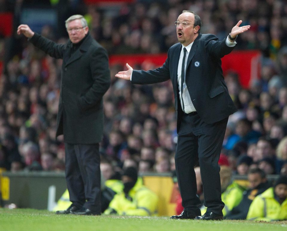  Alex Ferguson and Rafa Benitez had different styles - but the Spaniard insists he was keen to learn from all types of managers