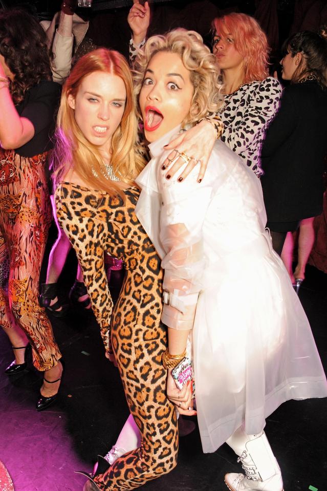  Lady Mary partying with pal Rita Ora