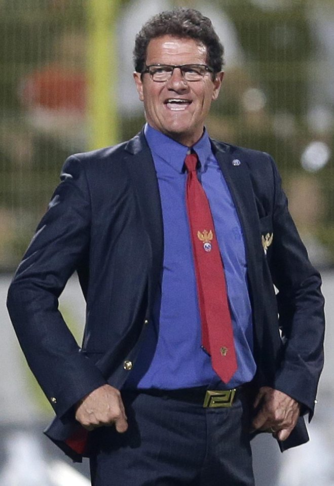  Former Real Madrid, Milan and England chief Fabio Capello was another coach Rafa Benitez went to watch