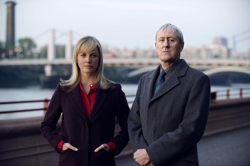  A fair cop . . . alongside Nicholas Lyndhurst