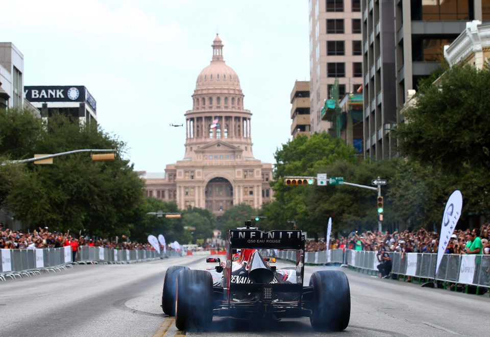  The US GP is getting a make-over this weekend - off the track at least