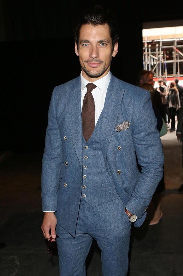  David Gandy is a British male model