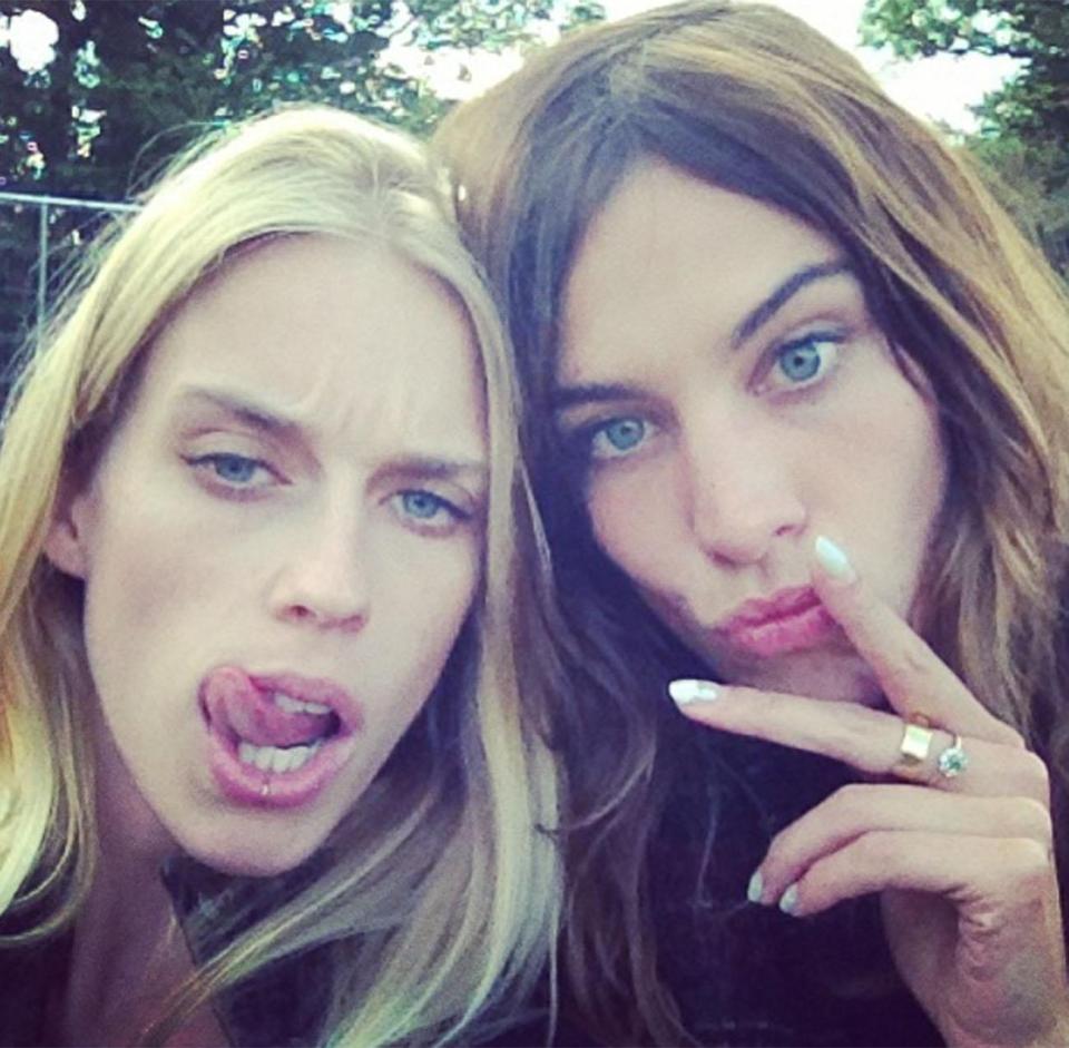  Lady Mary Charteris, here with pal Alexa Chung, has a reputation as a rebellious party girl