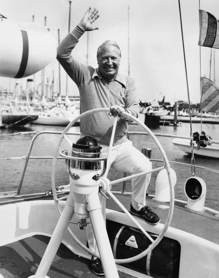  Ted Heath was a keen yachtsman