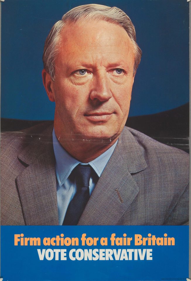  The 1974 election which saw Heath end his term as Prime Minister after a hung parliament