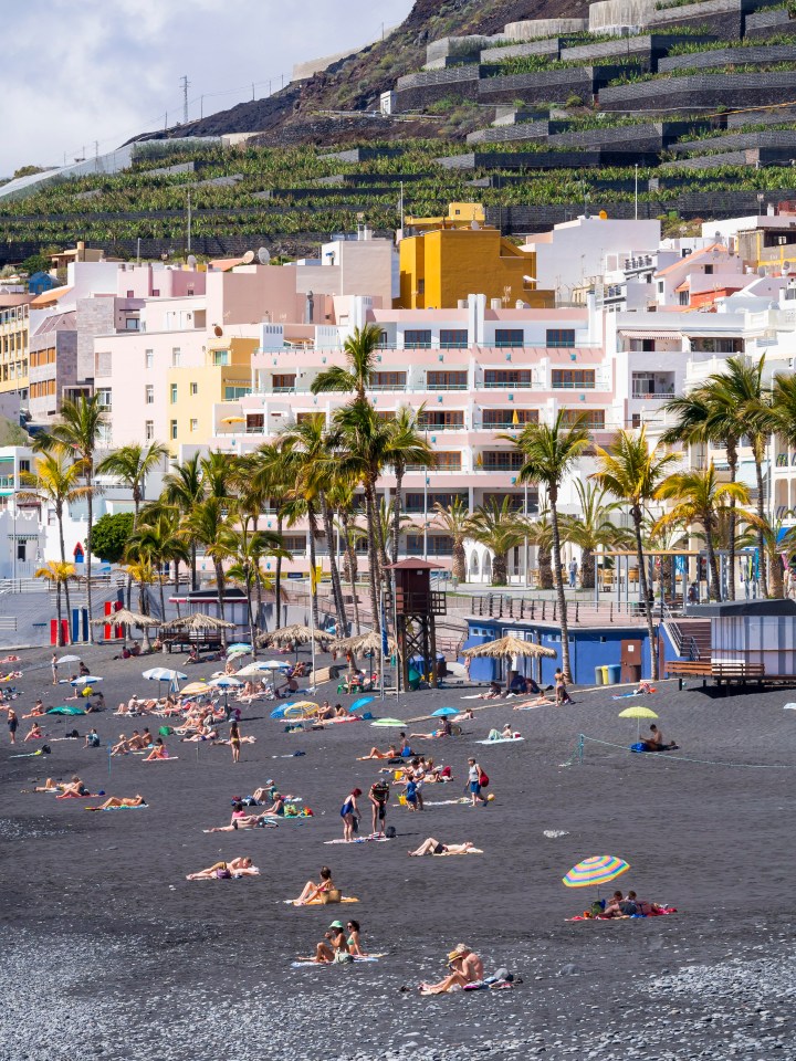 La Palma is a tourist hotspot near Tenerife, where thousands of Brits flock every year