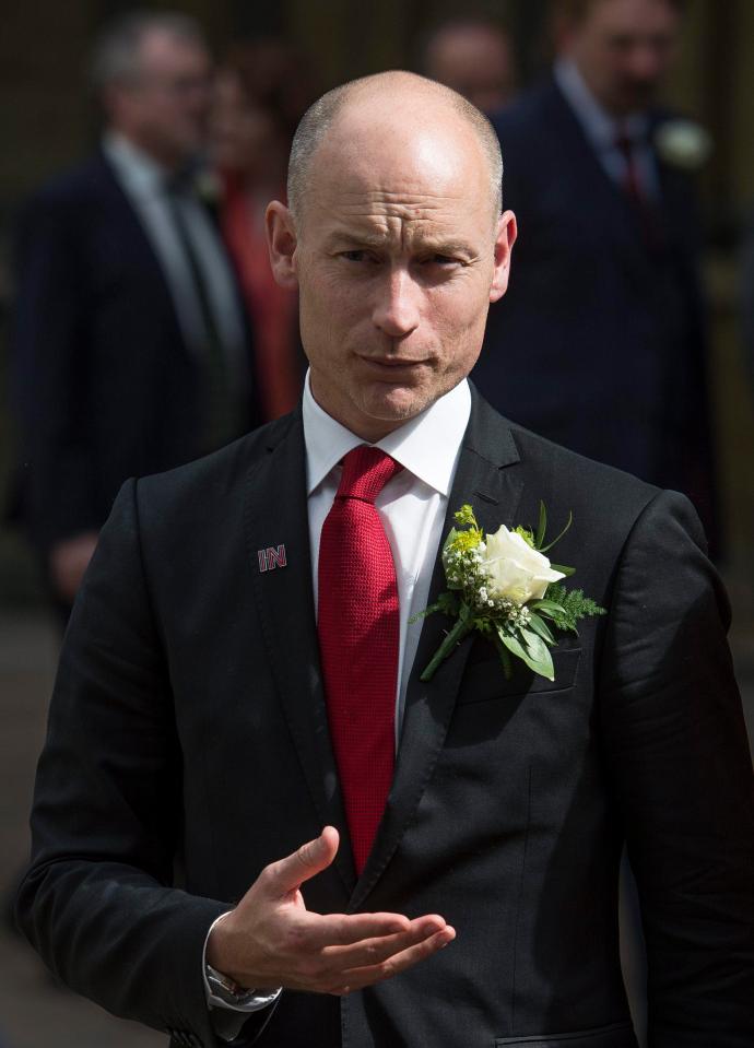  British Labour party MP Stephen Kinnock pictured at St Margaret's Church