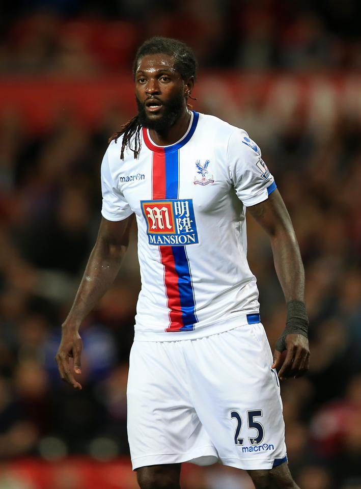  Emmanuel Adebayor also played for Arsenal, Tottenham and Man City