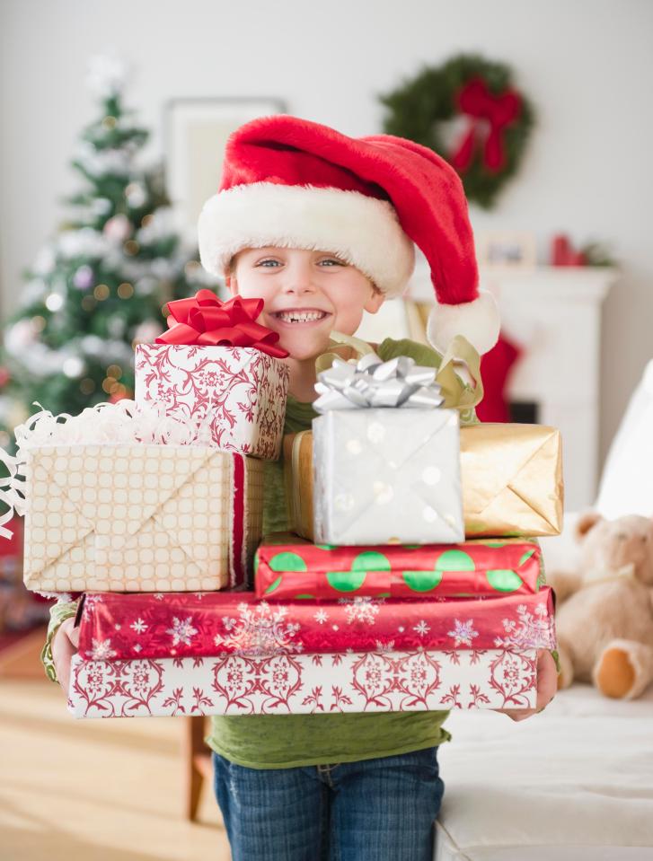  One things for certain, the number of gifts per child varies from household to household