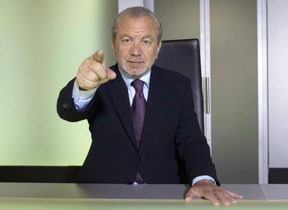  Lord Sugar said The Apprentice's future is in the BBC's hands