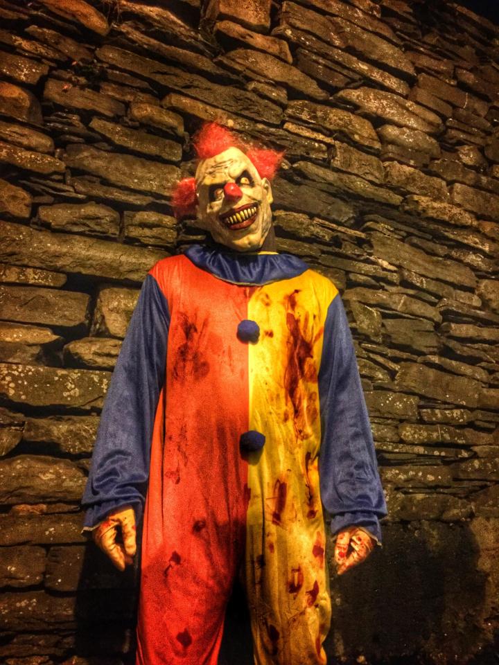  The craze involved people donning scary clown costumes and deliberately trying to frighten others