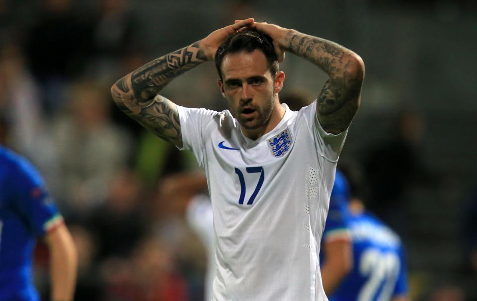  Danny Ings hopes to force his way back into the England squad for the World Cup