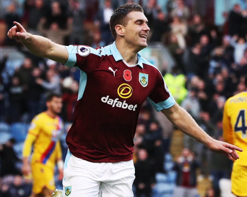  Sam Vokes is 7/1 to score first