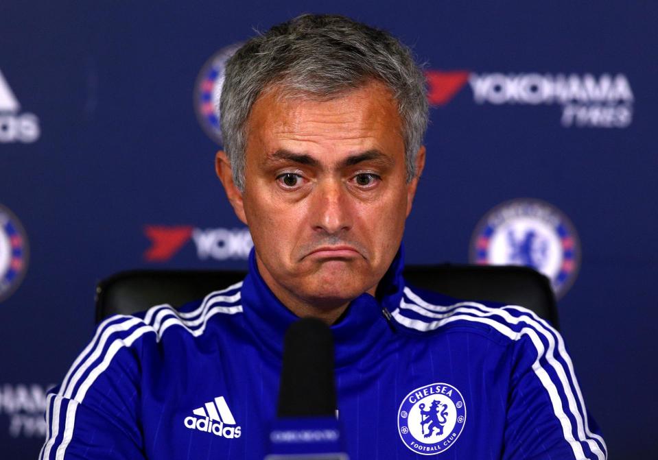  Jose Mourinho lost his job after player unrest at Chelsea back in 2015