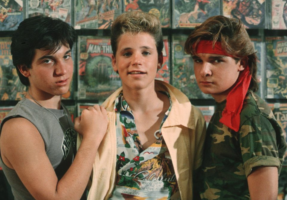  Both Feldman, right, and his late friend Corey Haim, centre, claim they were abused as youngsters in Hollywood