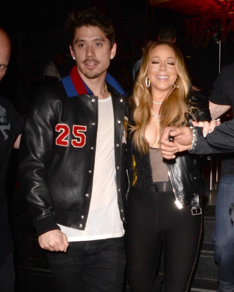  Mariah has since been dating backing dancer Bryan Tanaka on and off since November last year