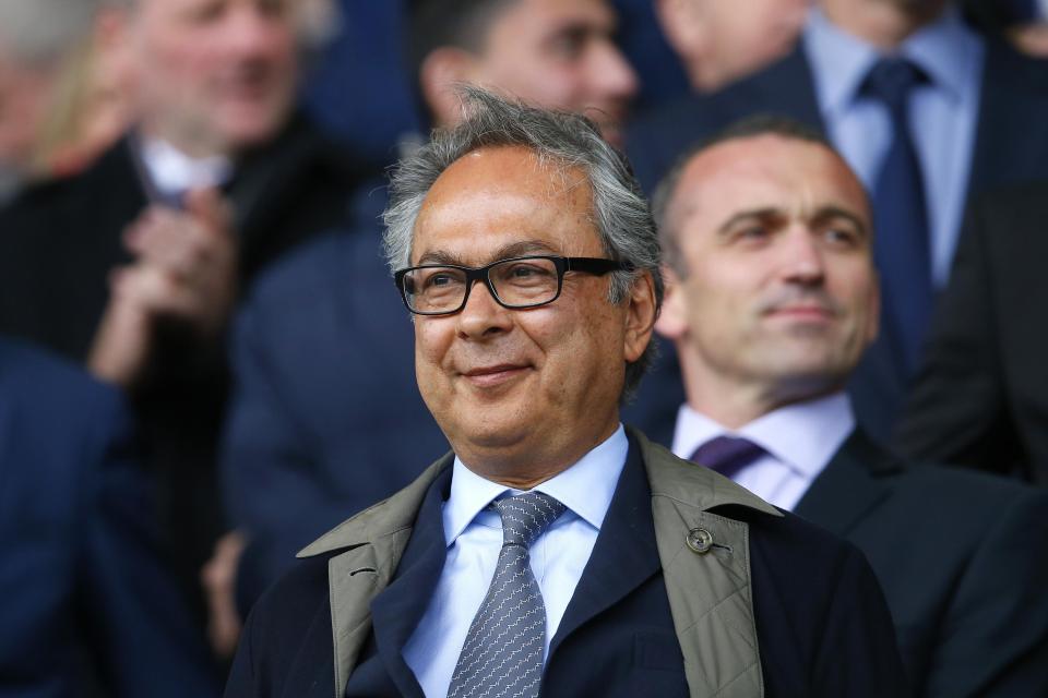  Everton owner Farhad Moshiri would love to bring Alexis Sanchez to Goodison