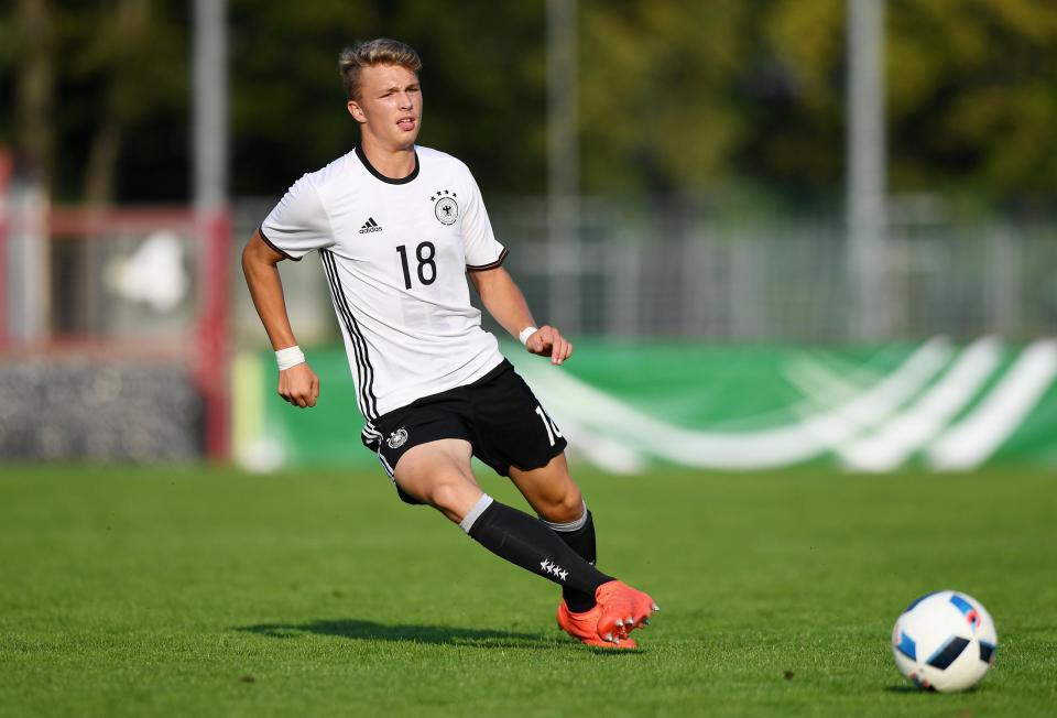  Jann-Fiete Arp was on fire at the Under-17 European Championship in May