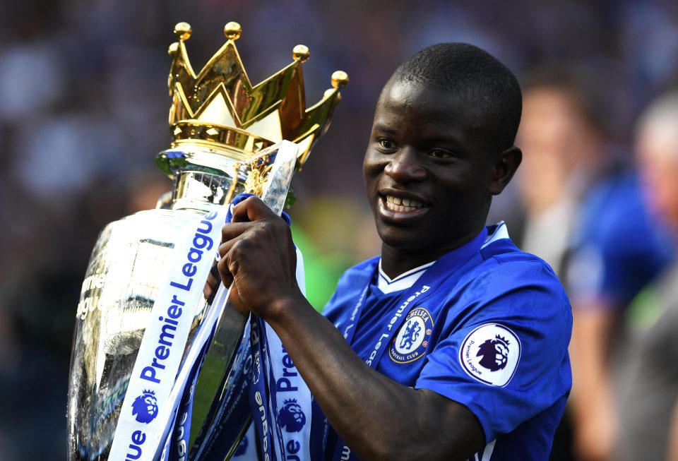  N'Golo Kante won the Premier League in back-to-back seasons with two different clubs