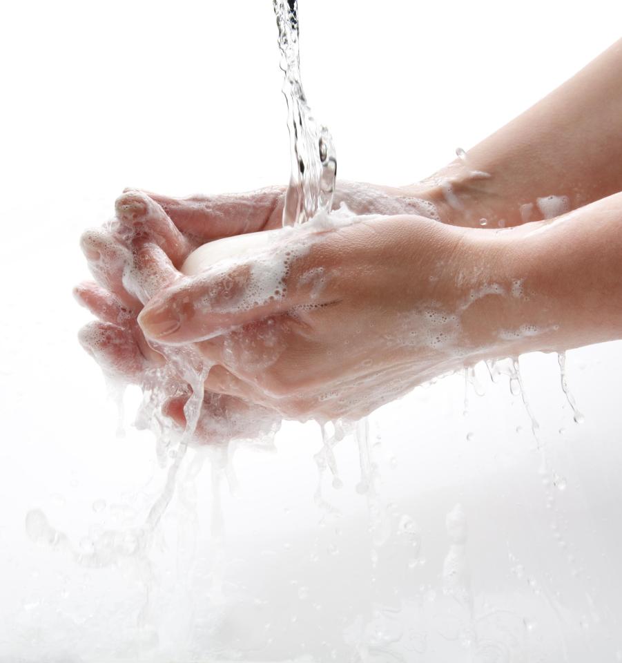  Public Health England are urging people to wash their hands thoroughly with warm water and soap to try and protect themselves