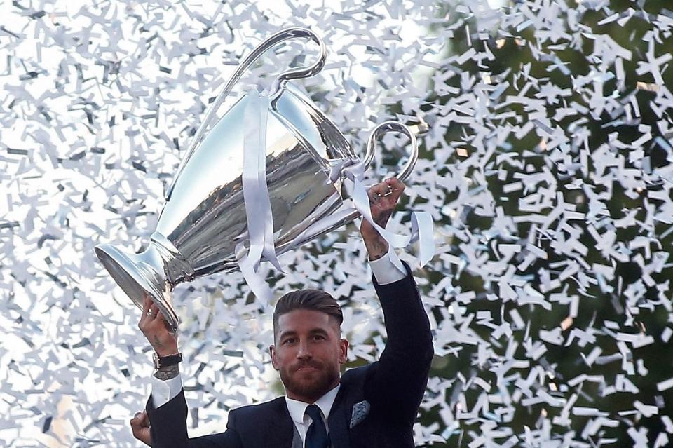  Sergio Ramos has won three Champions League titles