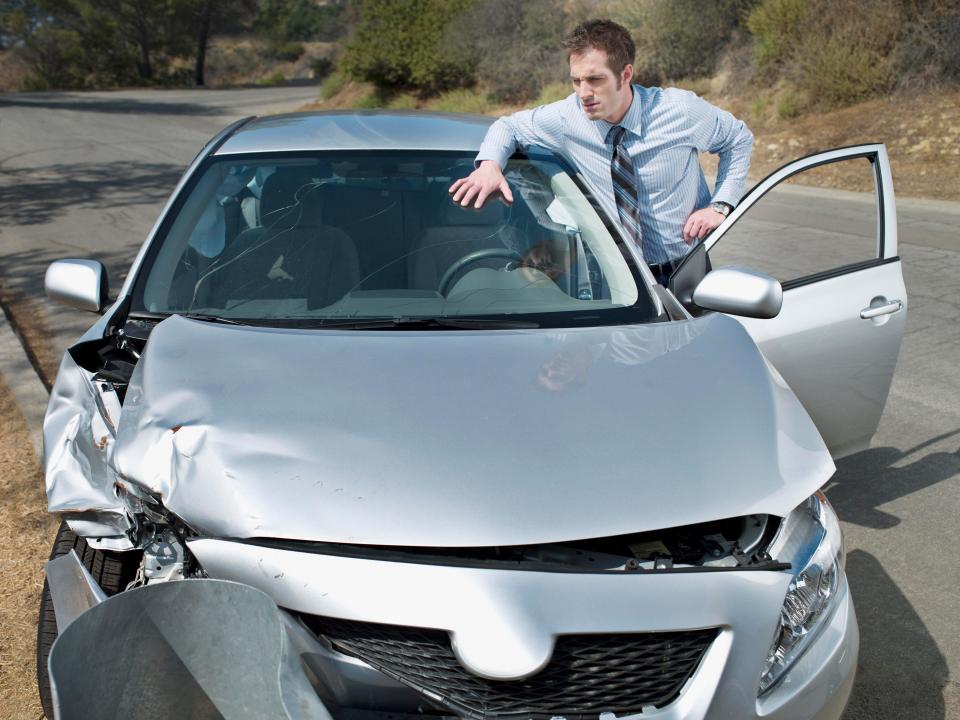  Keeping a cool head after an accident can be difficult