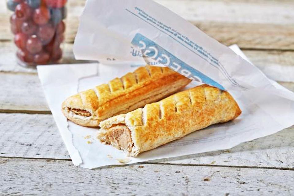  A Sausage Roll at the ‘food on the go’ favourite contains 327 cals