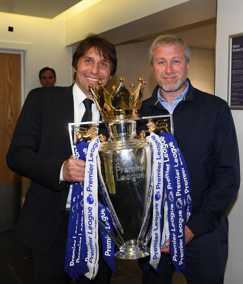  Chelsea fans have begged Roman Abramovich not to swing his axe on Antonio Conte